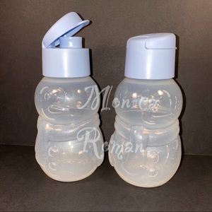 Tupperware eco frosti snowman bottles